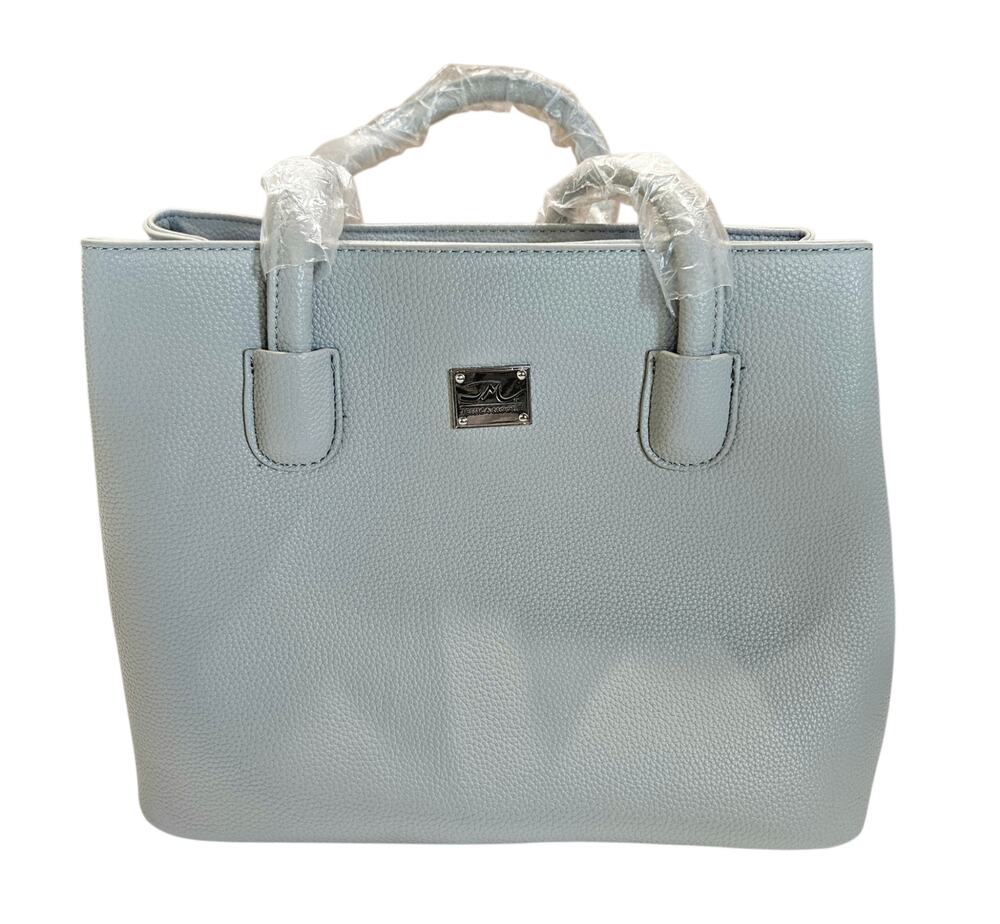 Jessica Moore Light Gray Tote Convertible Handbag /Shoulder Bag NWOT